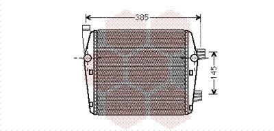 VAN WEZEL radiatorius, variklio aušinimas 58002290